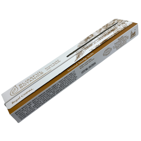Encens Bio Copal Blissful Botanics TULASI Artisan Naturel - Vrai Copal - 8 barres d’encens bio