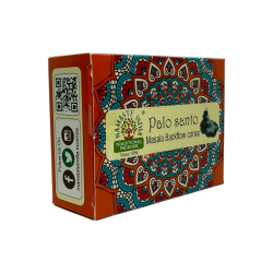 Palo Santo NAMASTE INDIA Reflux Cones - 10 Blackflow Räucherkegel