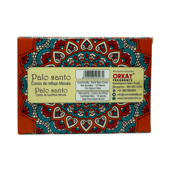 Palo Santo NAMASTE INDIA Reflux Cones - 10 Blackflow Räucherkegel