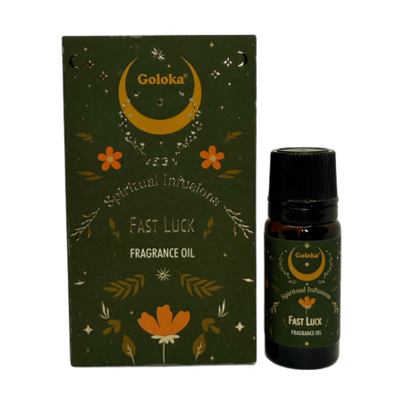 Aceite Fragancia Suerte Rápida GOLOKA Spiritual Infusions Fast Luck 10ml.