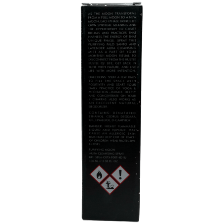 PureWorks Purifying Moon Palo Santo och Lavender Esoteric Air Freshener Spray PureWorks Purifying Moon Aura Cleansing Spray 100m
