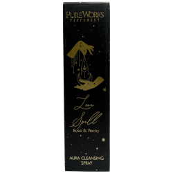 PureWorks Love Spell Esoteric Air Refreshener Spray Różowy i Peony Aura Cleansing Spray 100ml.
