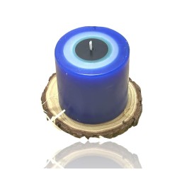Vela del Ojo Turco - Velas y Aromas - Protector Mal de Ojo - 7x6,5cm