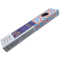 Incenso Orgânico Gratitude Blissful Blends Vijayshree Benjoim, Canela e Almíscar - Caixa de 25gr.