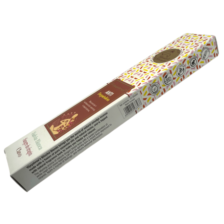 Incienso orgánico Anti Depresión Blissful Blends Vijayshree Salvia Blanca, Sangre de Dragón y Clavo - Cajita de 25gr.