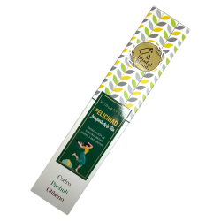 يمزج Happiness Blissful بين Vijayshree Cedar و Patchouli و اللبان البخور العضوي - علبة 25 غرام.