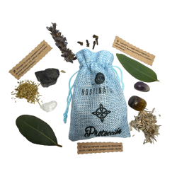 Magic Bag HOSTENATURA Protection - Natural Energy Defense Amulet - Includes Ritual