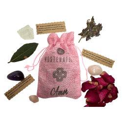 Magic Love Bag HOSTENATURA - Natural Amulet to Attract, Preserve and Enhance Love - Includes Ritual