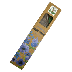 Incenso Natural Almíscar Branco Namastê Índia Masala Natural - 1 pacote de incenso orgânico 30gr.