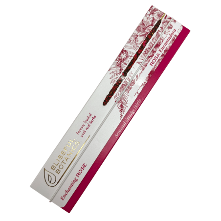 Inciens Orgànic Rosa Blissful Botanics TULASI Artesà Natural - Rosa Encantadora - 8 barretes inciens orgàniques