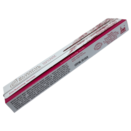 Ekologisk rökelse Blissful Botanics Rose TULASI Natural Artisan - Härlig ros - 8 ekologiska rökelsepinnar