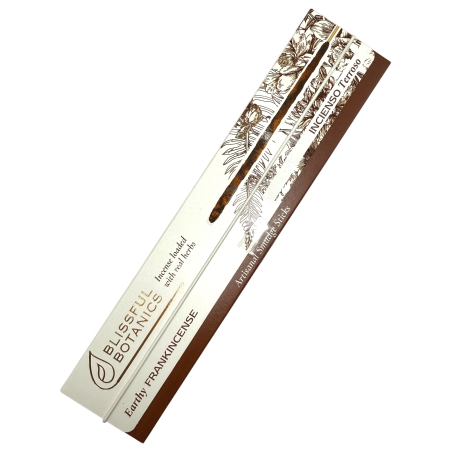 Incenso Biologico Incenso Beato Botanico TULASI Naturale Artigianale - Incenso Terroso - 8 bastoncini di incenso biologico