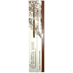 Incienso Orgánico Frankincense Blissful Botanics TULASI Artesano Natural - Incienso Terroso - 8 barritas incienso orgánicas