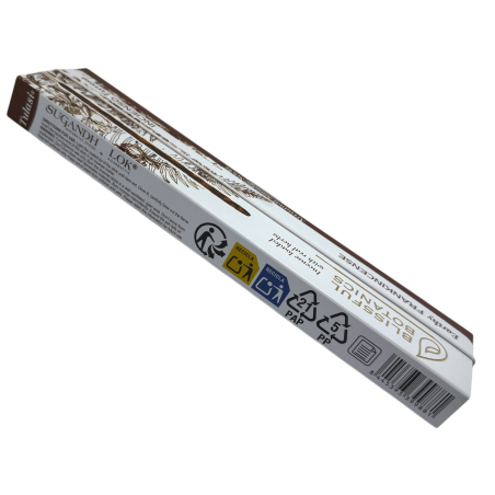 Inciens Orgànic Frankincense Blissful Botanics TULASI Artesà Natural - Incienso Terroso - 8 barretes inciens orgàniques