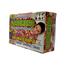 Jabón Esotérico Florecimiento de Flores y Plantas Aromáticas Místico Esotérico 100gr. - Amor, Salud, Dinero y Sexo