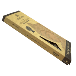 Mini Incenso Tibetano Black Diamond Aromanza Argentina - 8 incensos 40min de duração - Aqui e Agora