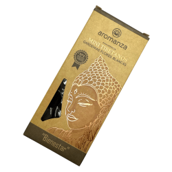 Mini Tibetische Räucherstäbchen Gardenien Weiße Blumen Aromanza Argentinien - 8 Räucherstäbchen 40min Dauer - Wellness