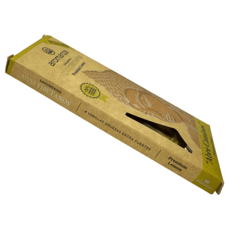 Mini Tibetan Incense Lemon Aromanza Argentina - 8 incense sticks 40min duration - Open Paths