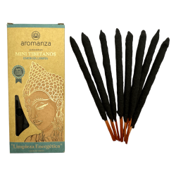 Mini Tibetan Incense Clean Energy Aromanza Argentina - 8 incense sticks 40min duration - Energy Cleansing