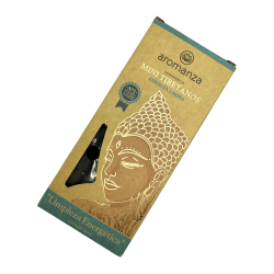 Mini Encens Tibétain Energie Propre Aromanza Argentina - 8 bâtonnets d’encens durée 40min - Nettoyage Energie