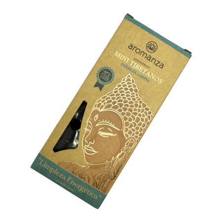 Mini Tibetan Räucherstäbchen Clean Energy Aromanza Argentina - 8 Räucherstäbchen 40min Dauer - Energy Cleansing