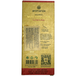 Incienso Mini Tibetanos La Vida es Bella Aromanza Argentina - 8 sahumeris 40min - Optimisme