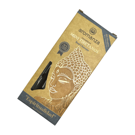 Mini Encens Tibétain Real Champa Aromanza Argentina - 8 bâtonnets d’encens durée 40min - Spiritualité