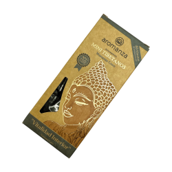 Mini Encens Tibétain Wanama Noix de Coco Aromanza Argentine - 8 bâtonnets d’encens durée 40min - Vitalité Intérieure