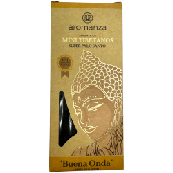 Mini Encens Tibétain Super Palo Santo Aromanza Argentine - 8 bâtonnets d’encens durée 40min - Good Wave