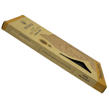 Mini Incenso Tibetano Super Palo Santo Aromanza Argentina - 8 incensos 40min duração - Good Wave