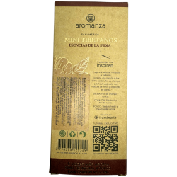 Mini Tibetan Incense Essences of India Aromanza Argentina - 8 incense sticks 40min duration - Humility