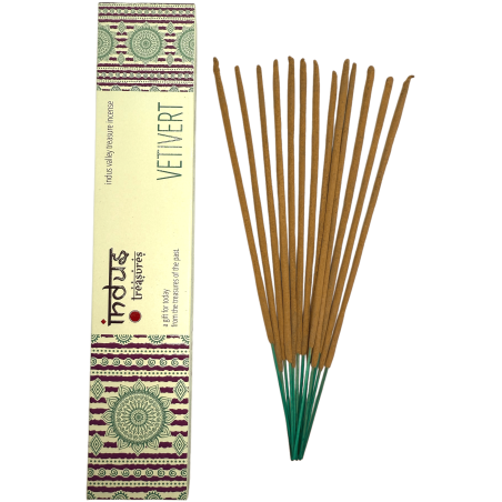 Vetivert Banjara Indus Incense - 15gr Pack Masala