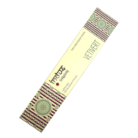 Incenso Vetivert Banjara Indus - Pacote de 15gr Masala