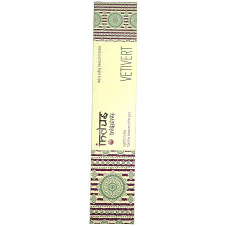 Vetivert Banjara Indus Incense - 15gr Pack Masala