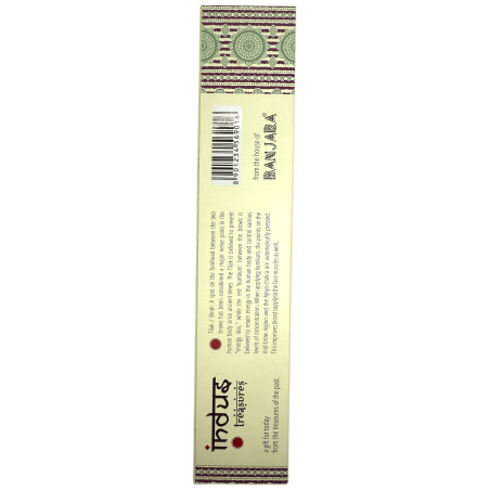 Kadzidło Vetivert Banjara Indus - opakowanie 15gr Masala