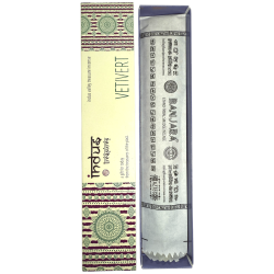 Vetivert Banjara Indus Räucherstäbchen - 15gr Packung Masala