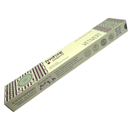 Vetivert Banjara Indus Incense - 15gr Pack Masala