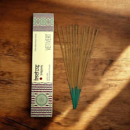 Vetivert Banjara Indus Incense - 15gr Pack Masala