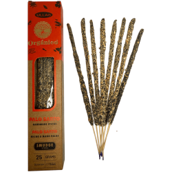 Encens Ulles de Pal Santo - ULLAS - Fet a mà - 25gr - Fet a Índia - 100% Natural - ULLAS Encens Orgànic