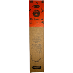 Incienso Ullas de Palo Santo - ULLAS - Hecho a mano - 25gr - Hecho en India - 100% Natural - ULLAS Incienso Orgánico