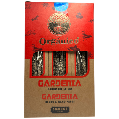 Caixa de Incenso de Gardênia Orgânica ULLAS - 12 caixas de 25g.