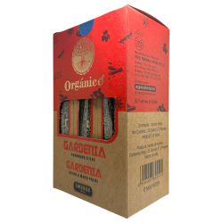 Caja Incienso Orgánico Gardenia ULLAS - 12 cajitas de 25gr.