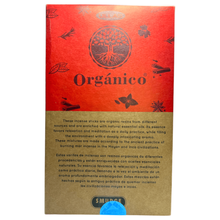 Caixa de Incenso de Gardênia Orgânica ULLAS - 12 caixas de 25g.