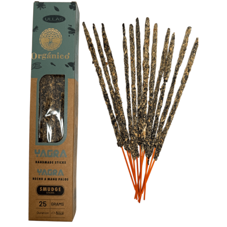 Ullas de Yagra Incense - Handmade - 25g - Made in India - 100% Natural - ULLAS Organic Incense