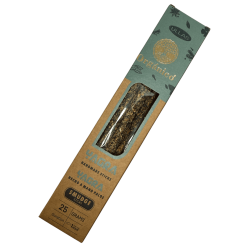 Incenso Ullas de Yagra - Fatto a mano - 25g - Prodotto in India - 100% Naturale - Incenso biologico ULLAS