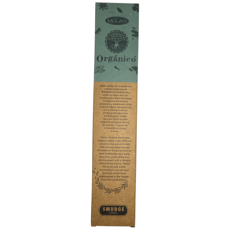 Encens Ulles de Yagra - Fet a mà - 25gr - Fet a Índia - 100% Natural - ULLAS Encens Orgànic