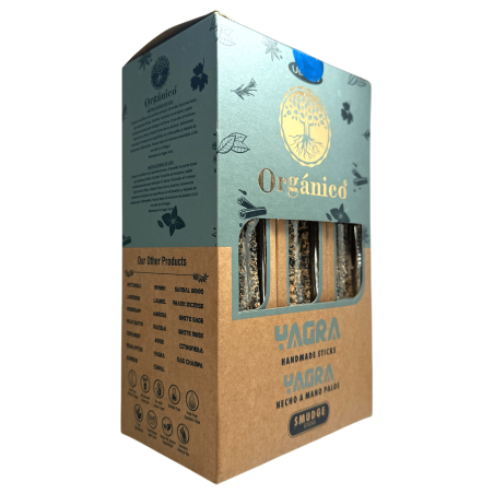 Coffret Encens Bio Yagra ULLAS - 12 boîtes de 25gr.