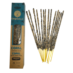Encens Ullas de Copal - Fait main - 25gr - Fabriqué en Inde - 100% Naturel - Encens ULLAS Bio