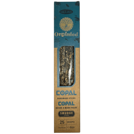 Encens Ullas de Copal - Fait main - 25gr - Fabriqué en Inde - 100% Naturel - Encens ULLAS Bio