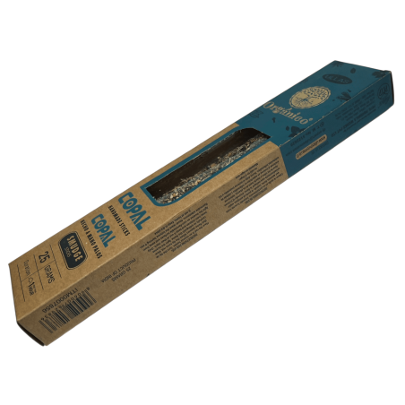 Incenso Ullas Copal - Feito à Mão - 25gr - Fabricado na Índia - 100% Natural - Incenso Orgânico ULLAS